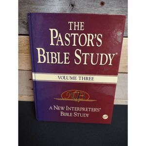 The Pastor's Bible Study Vol.3 - A New Interpreter's Bible Study (w/ CD-Rom)
